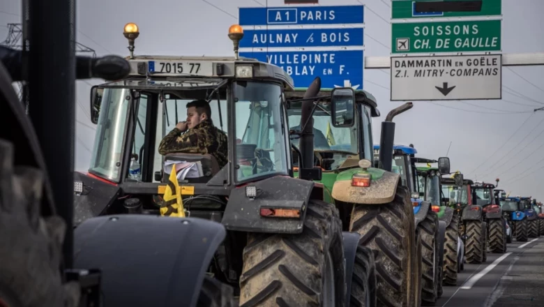 Масови фермерски протести в Париж и Хамбург