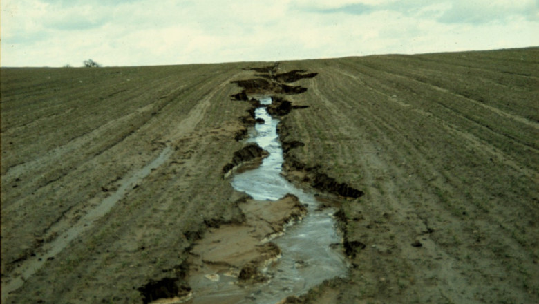 Особености на обработката на почвата на площи, подложени на ерозия