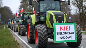 Общ фермерски протест на границата между Германия, Полша и Чехия