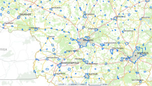 Литва създаде дигитална карта на държавните си земи