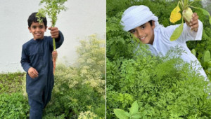 9-годишен фермер трансформира пустинния двор на семейната къща